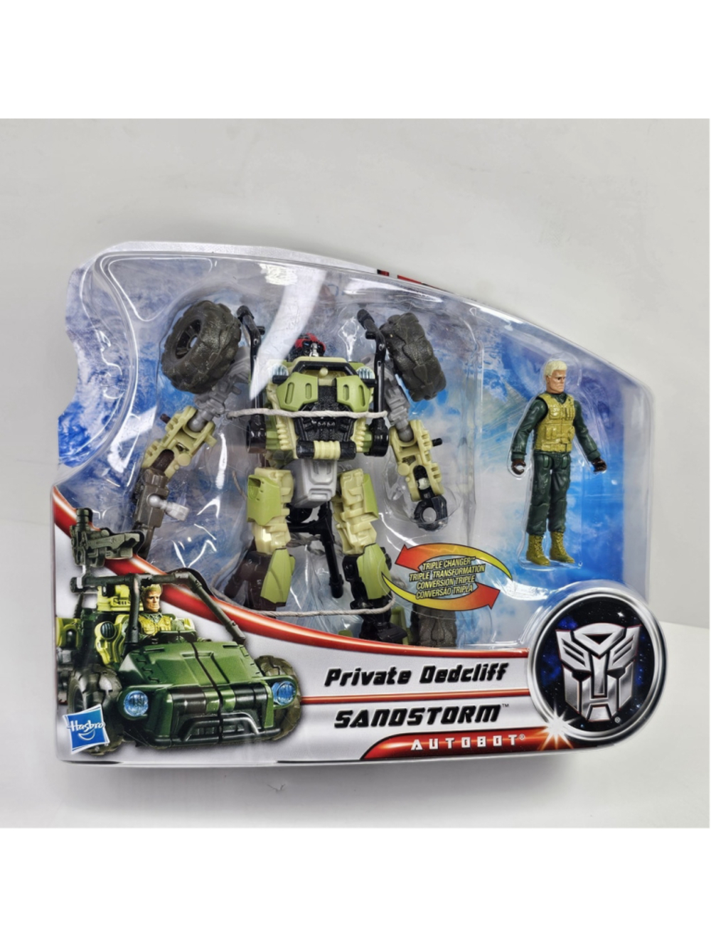 SEALED Transformers Private Dedcliff & Sandstorm Dark of the Moon Action Figure